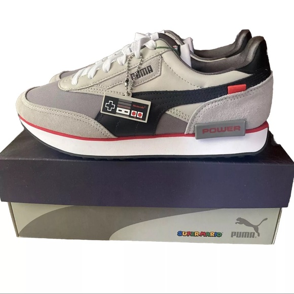 Puma Other - PUMA FUTURE Rider x Nintendo Retro Console 2020 Cleat w Box Size 7.5